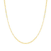 Chains of Style CZ Gold Long Necklace